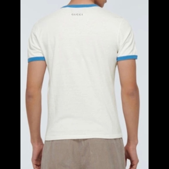 Gucci Off-white Disney Edition Flash Donald Duck T-shirt Sz L - Picture 5 of 9